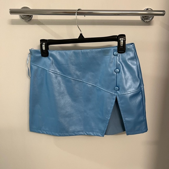superdown Blue Mini Skirt - Picture 1 of 2